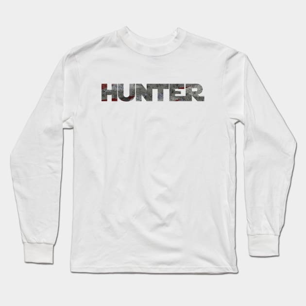 Hunter Long Sleeve T-Shirt by Geek On Demand